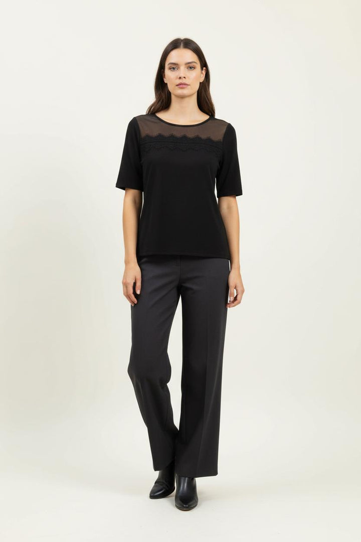 Tee-shirt Noir - Taille S/36 de la marque Caroll | PARAD97214 - Vendu par Paradigme - Image 1