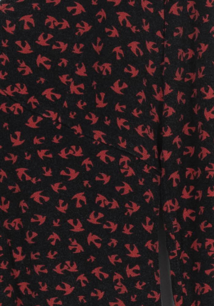 Tee-shirt Noir et Rouge - Taille XS/34 de la marque Caroll | PARAD97216 - Vendu par Paradigme - Image 3