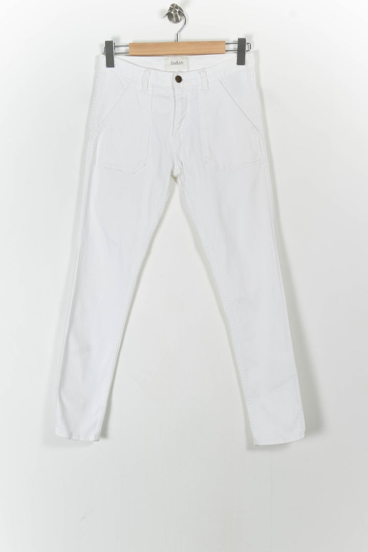 Jean Blanc - Taille S/36 de la marque ba&sh | PARAD97217 - Vendu par Paradigme - Image 2