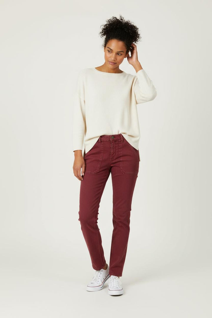 Jean Rouge - Taille S/36 de la marque ba&sh | PARAD97219 - Vendu par Paradigme - Image 1
