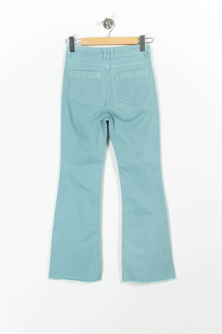 Pantalon Évasé Bleu - Taille S/36 de la marque La Fée Maraboutée | PARAD97220 - Vendu par Paradigme - Image 4