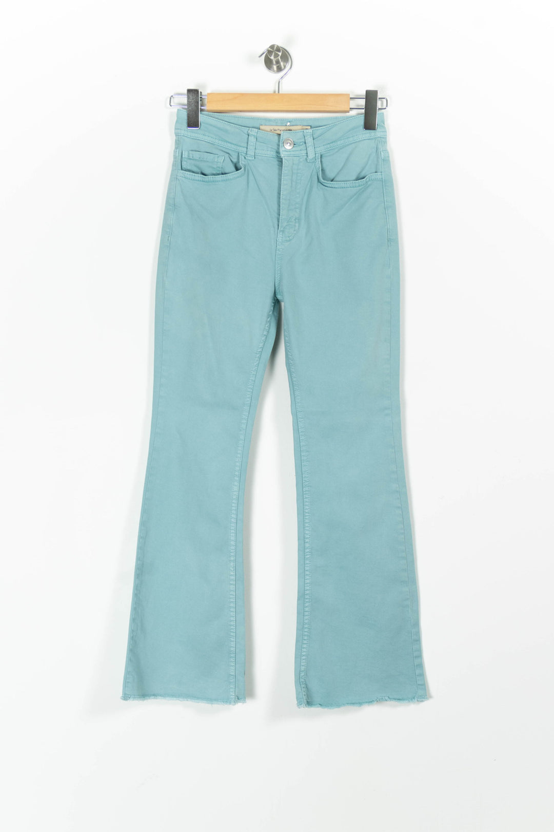 Pantalon Évasé Bleu - Taille S/36 de la marque La Fée Maraboutée | PARAD97220 - Vendu par Paradigme - Image 2