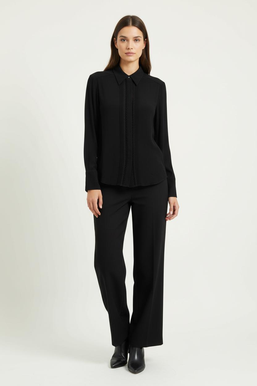 Chemise Noire - Taille XS/34 de la marque Suncoo | PARAD97230 - Vendu par Paradigme - Image 1