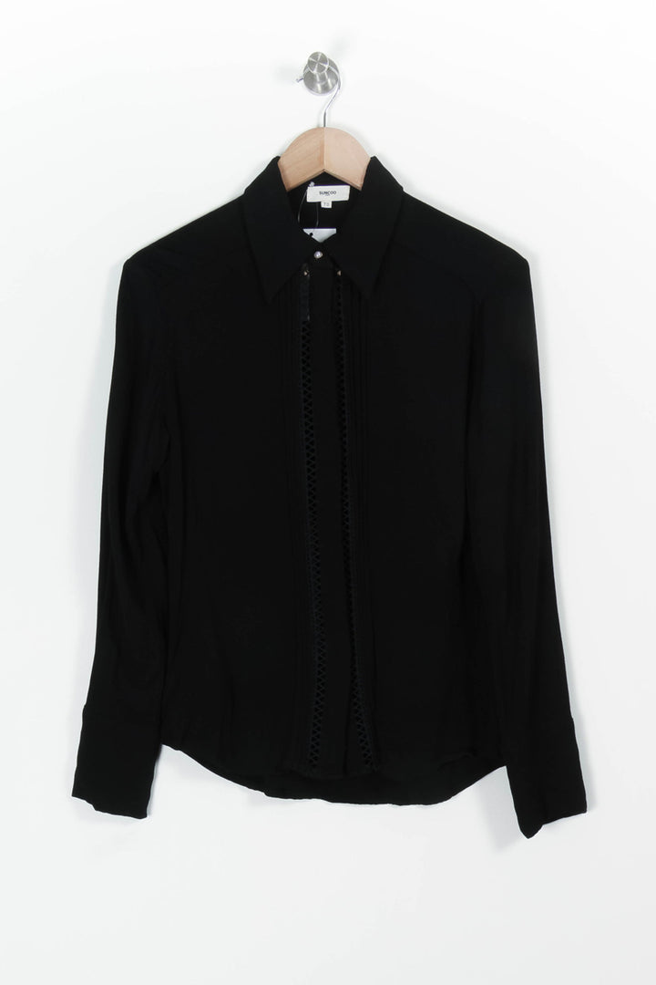 Chemise Noire - Taille XS/34 de la marque Suncoo | PARAD97230 - Vendu par Paradigme - Image 2