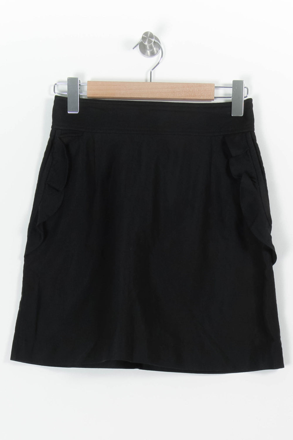 Jupe Courte Noire - Taille L/40 de la marque Sandro | PARAD97235 - Vendu par Paradigme - Image 2