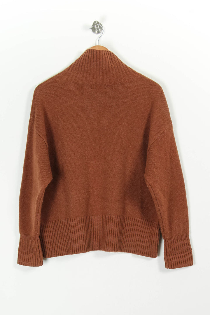Pull Col Montant Marron - Taille S/36 de la marque Suncoo | PARAD97237 - Vendu par Paradigme - Image 4