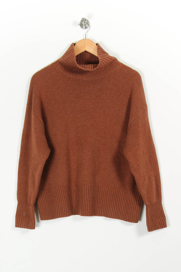Pull Col Montant Marron - Taille S/36 de la marque Suncoo | PARAD97237 - Vendu par Paradigme - Image 2