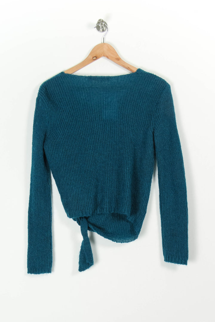 Pull Bleu - Taille XS/34 de la marque La Fée Maraboutée | PARAD97248 - Vendu par Paradigme - Image 4