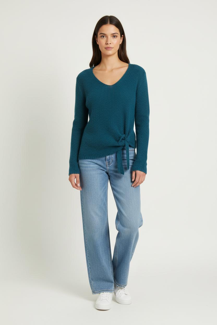Pull Bleu - Taille XS/34 de la marque La Fée Maraboutée | PARAD97248 - Vendu par Paradigme - Image 1