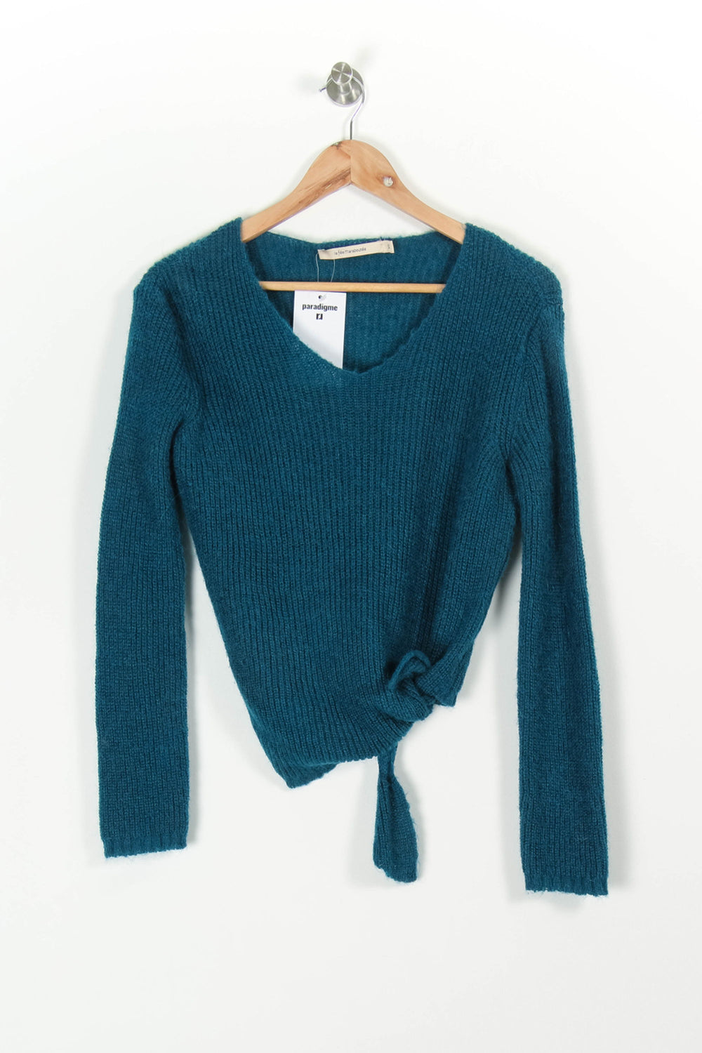 Pull Bleu - Taille XS/34 de la marque La Fée Maraboutée | PARAD97248 - Vendu par Paradigme - Image 2