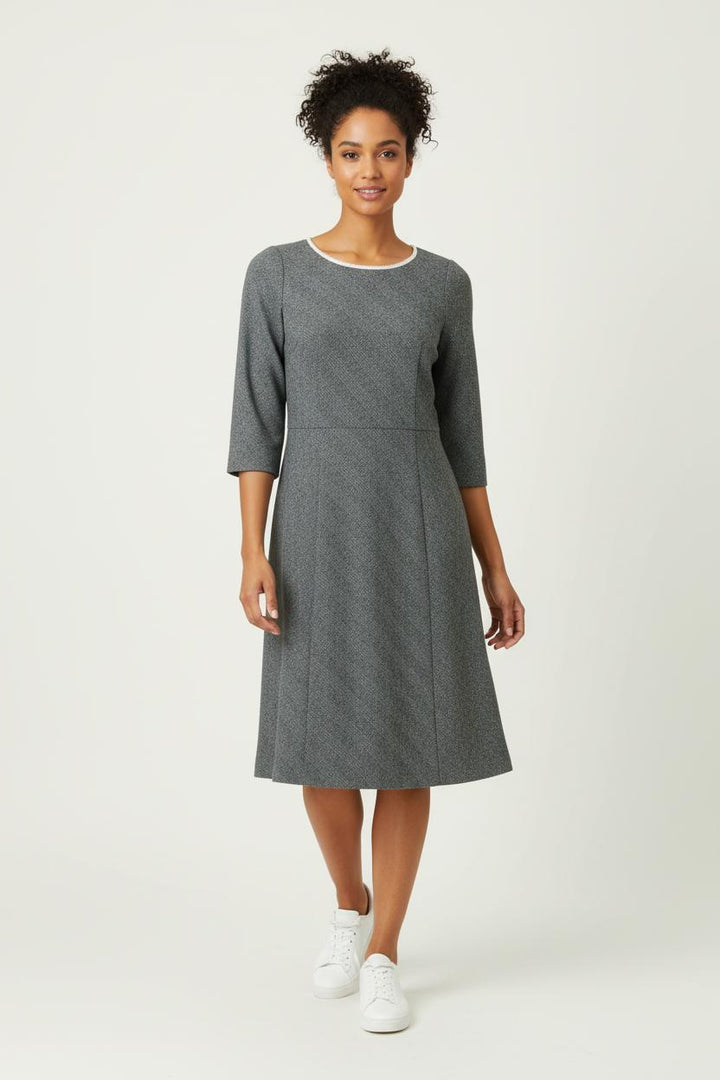 Robe Midi Grise - Taille M/38 de la marque Pablo | PARAD97252 - Vendu par Paradigme - Image 1