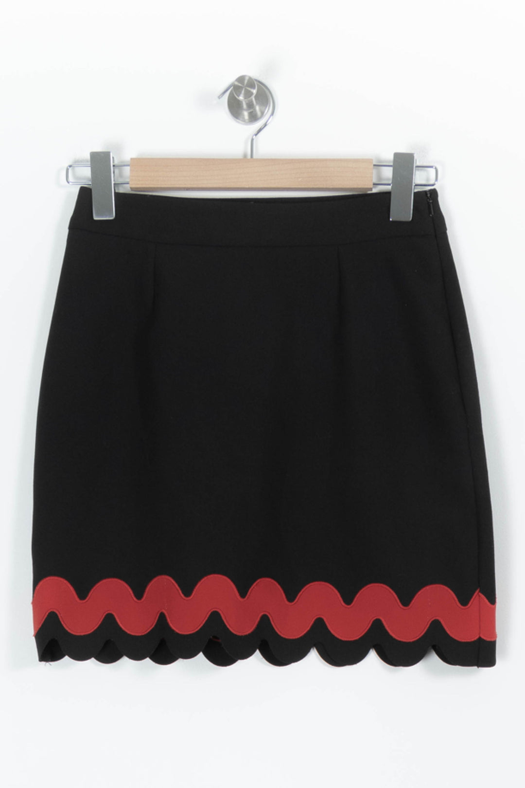 Jupe Noire et Rouge - Taille S/36 de la marque Kookai | PARAD97257 - Vendu par Paradigme - Image 2