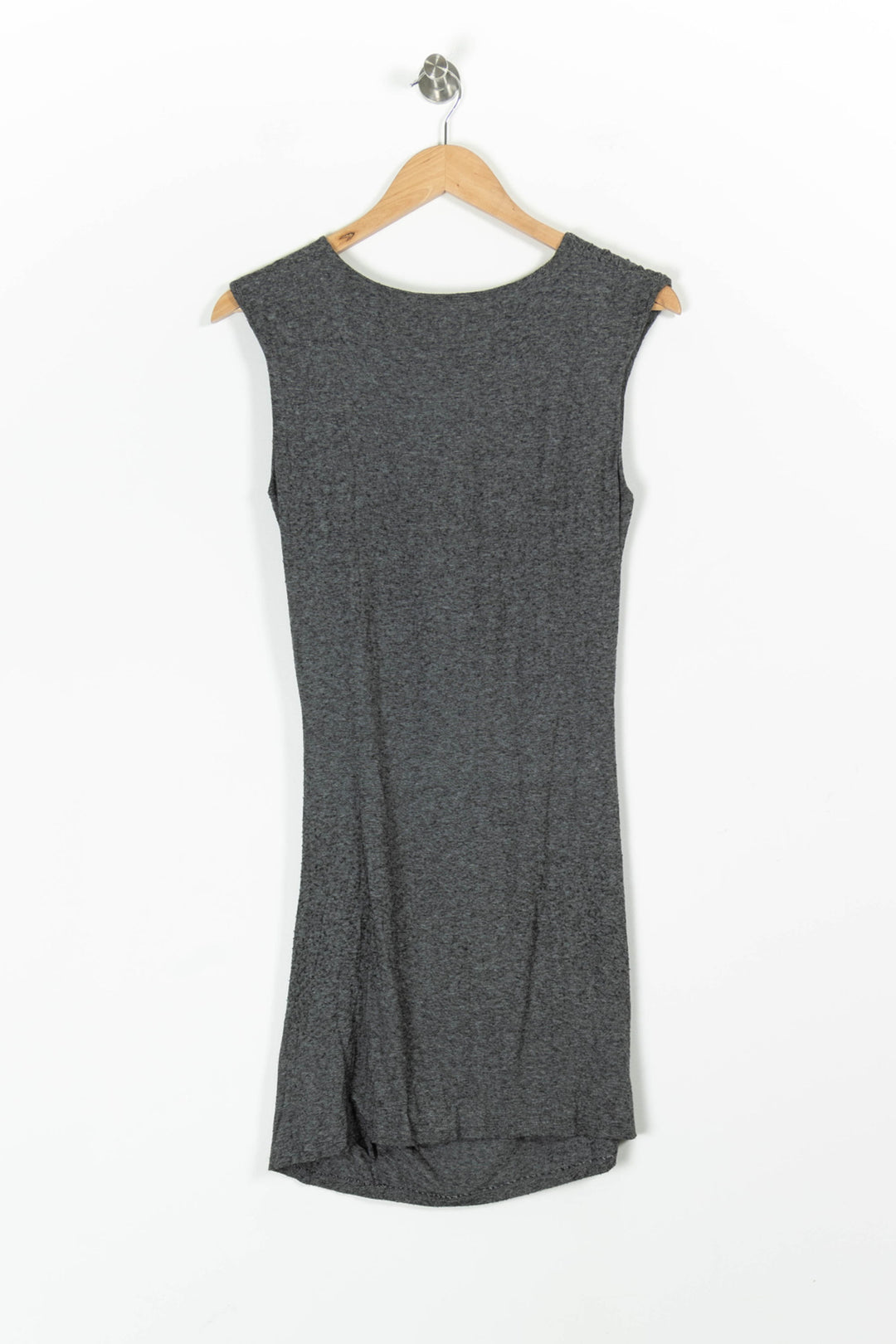 Robe Droite Grise - Taille M/38 de la marque Sandro | PARAD97259 - Vendu par Paradigme - Image 4