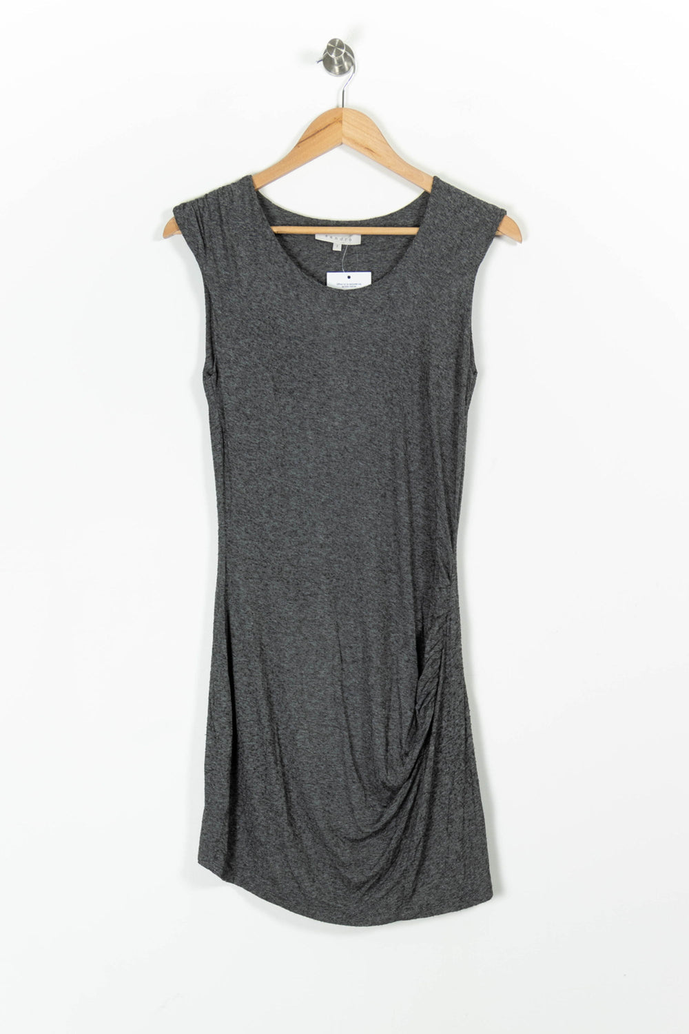 Robe Droite Grise - Taille M/38 de la marque Sandro | PARAD97259 - Vendu par Paradigme - Image 2