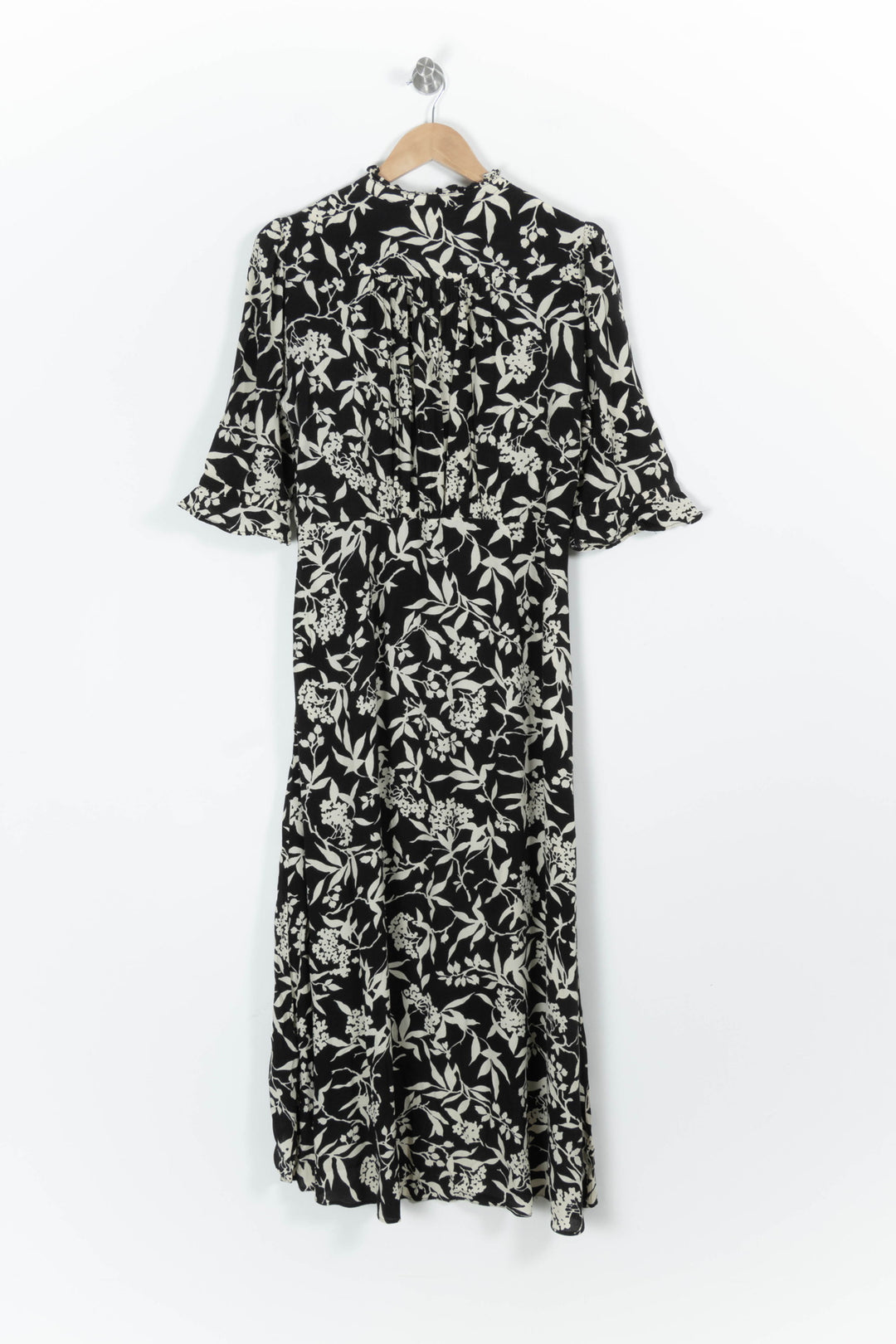 Robe Longue Noire et Blanche - Taille L/40 de la marque ba&sh | PARAD97268 - Vendu par Paradigme - Image 4