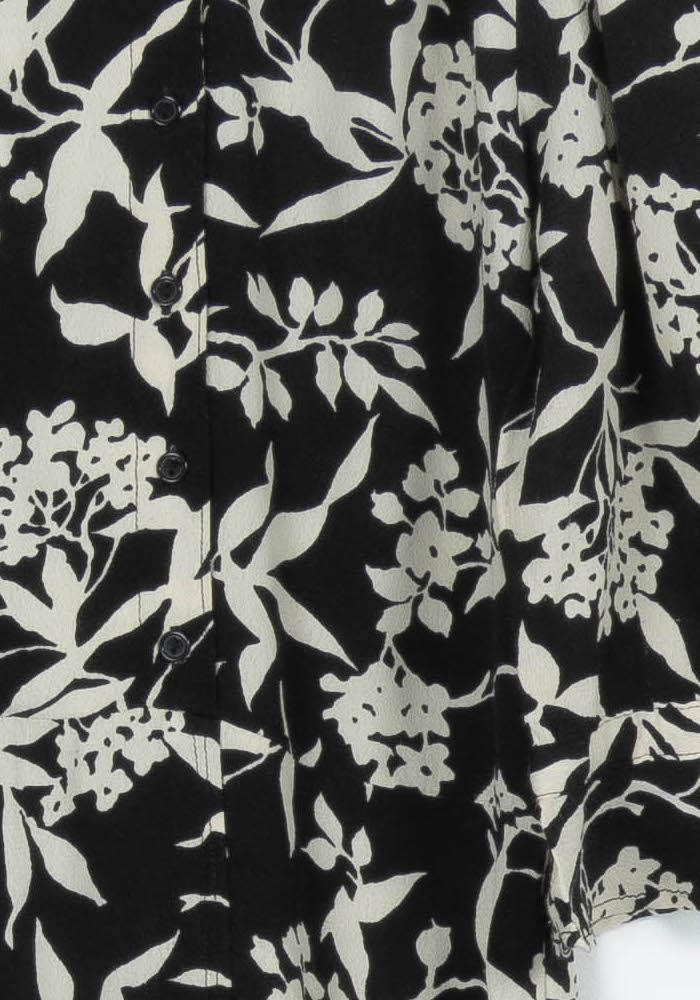 Robe Longue Noire et Blanche - Taille L/40 de la marque ba&sh | PARAD97268 - Vendu par Paradigme - Image 3