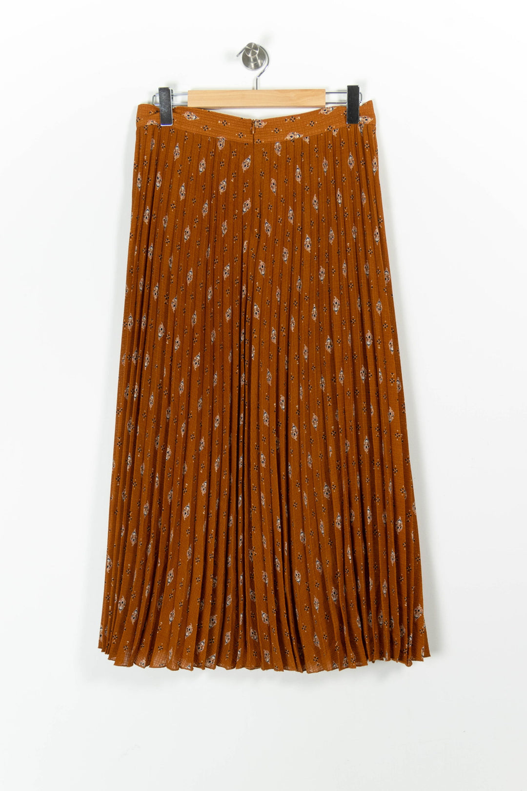 Jupe Plissée Orange - Taille XL/42 de la marque Sessùn | PARAD97269 - Vendu par Paradigme - Image 4