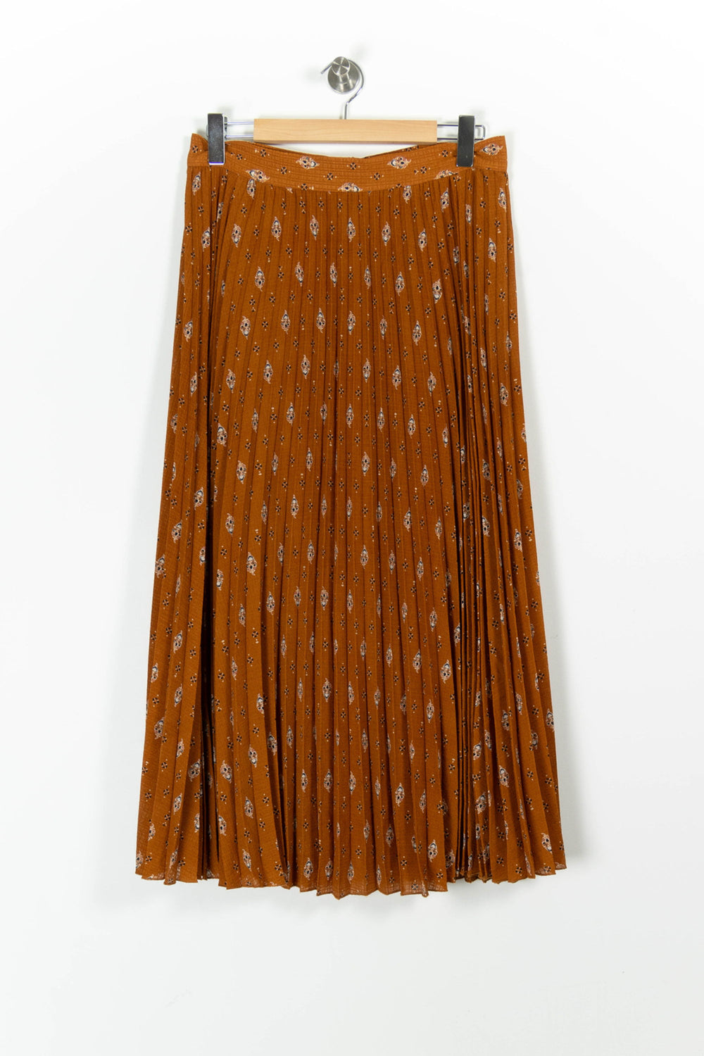 Jupe Plissée Orange - Taille XL/42 de la marque Sessùn | PARAD97269 - Vendu par Paradigme - Image 2