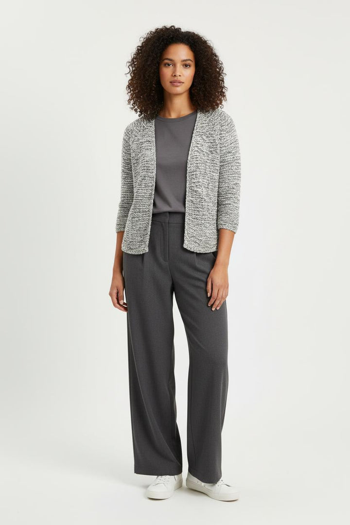 Cardigan Gris - Taille S/36 de la marque IKKS | PARAD97273 - Vendu par Paradigme - Image 1