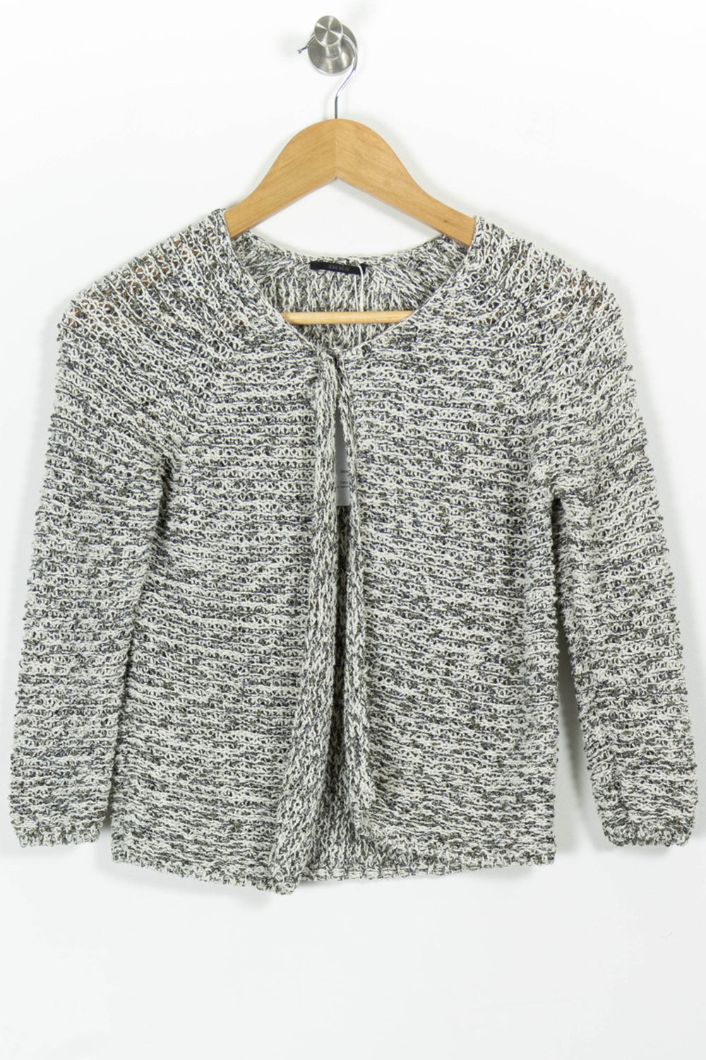 Cardigan Gris - Taille S/36 de la marque IKKS | PARAD97273 - Vendu par Paradigme - Image 2