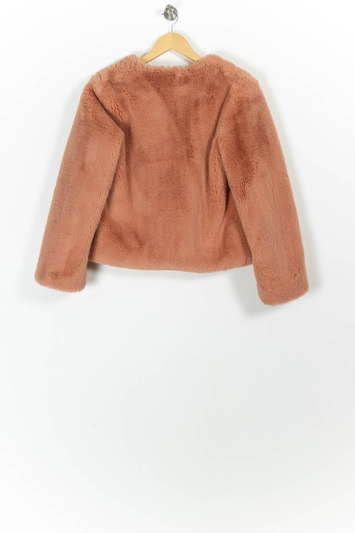 Veste Fourrure Rose - Taille S/36 de la marque Tara Jarmon | PARAD97285 - Vendu par Paradigme - Image 4
