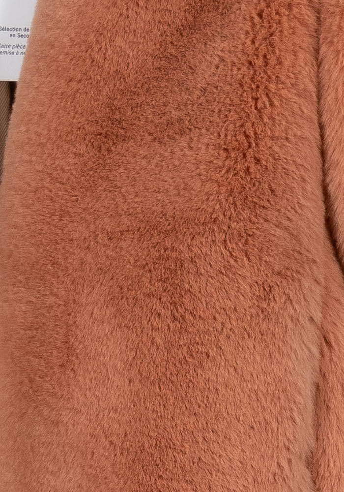 Veste Fourrure Rose - Taille S/36 de la marque Tara Jarmon | PARAD97285 - Vendu par Paradigme - Image 3