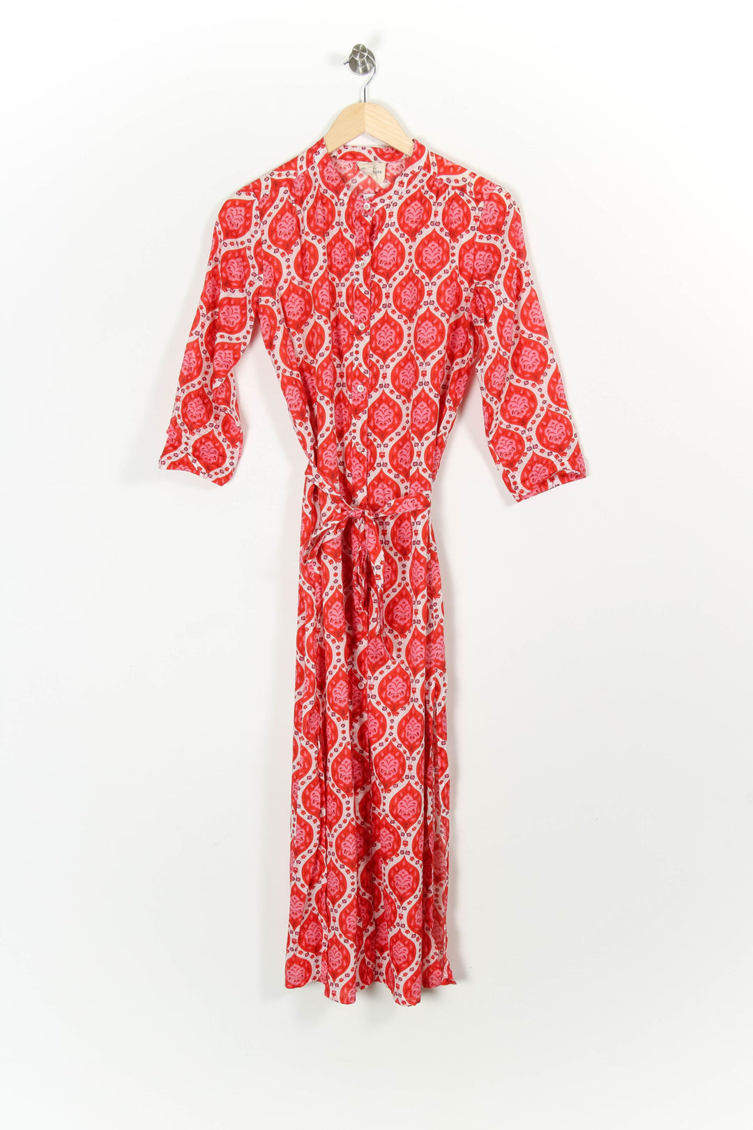 Robe Longue Rouge et Blanche - Taille XS/34 de la marque Petite Mendigote | PARAD97286 - Vendu par Paradigme - Image 2