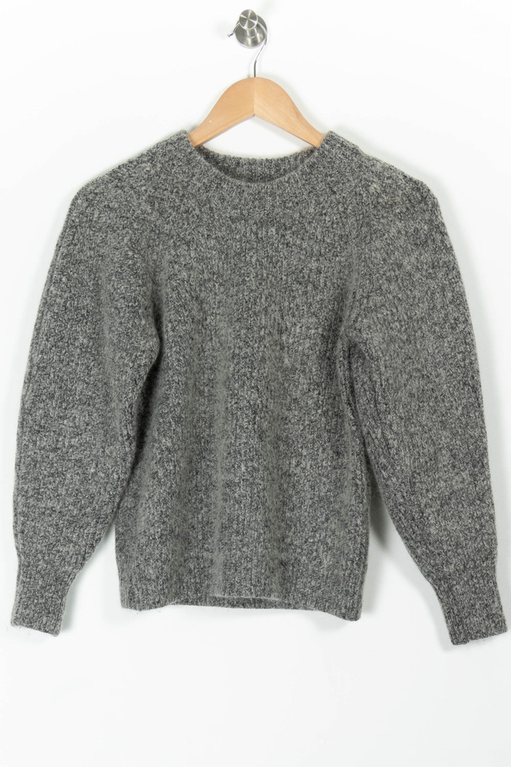 Pull Gris - Taille S/36 de la marque Claudie Pierlot | PARAD97290 - Vendu par Paradigme - Image 2