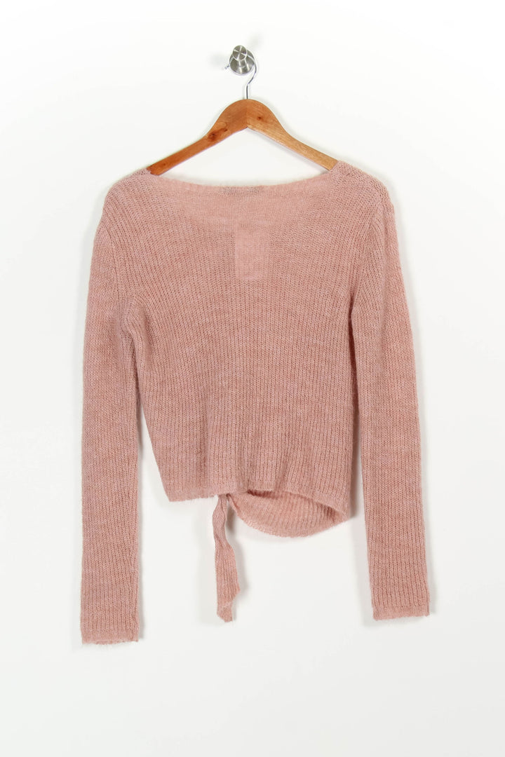 Pull Rose - Taille XS/34 de la marque La Fée Maraboutée | PARAD97292 - Vendu par Paradigme - Image 4