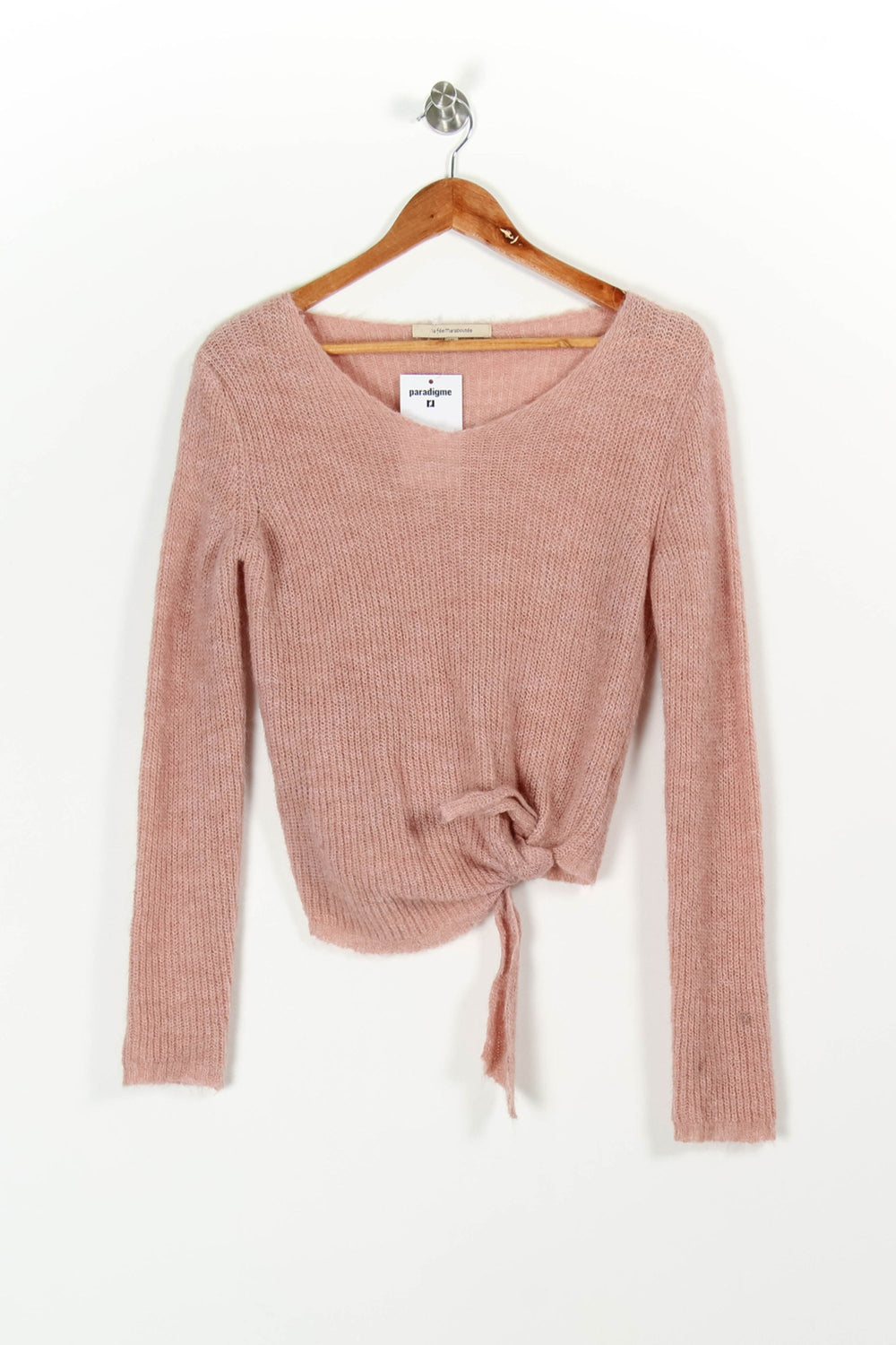 Pull Rose - Taille XS/34 de la marque La Fée Maraboutée | PARAD97292 - Vendu par Paradigme - Image 2