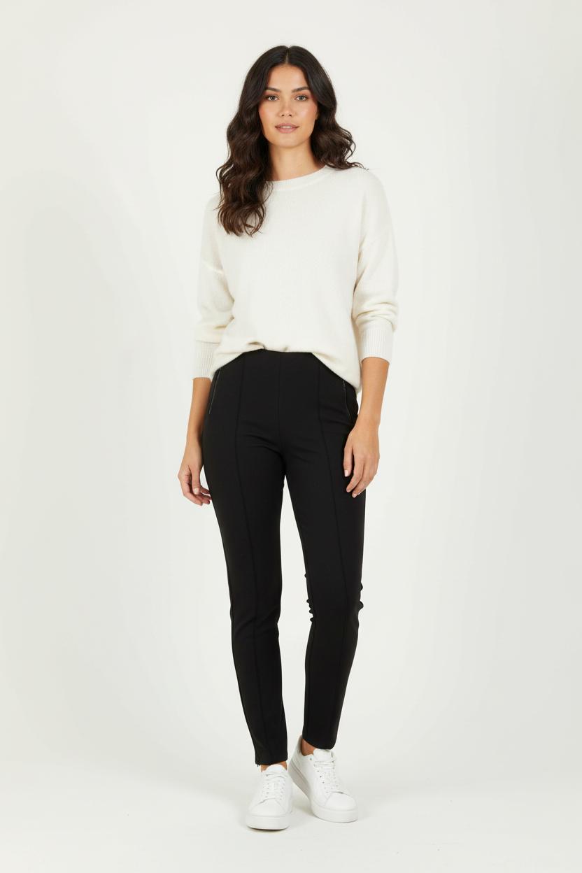 Legging Noir - Taille S/36 de la marque Maje | PARAD97293 - Vendu par Paradigme - Image 1