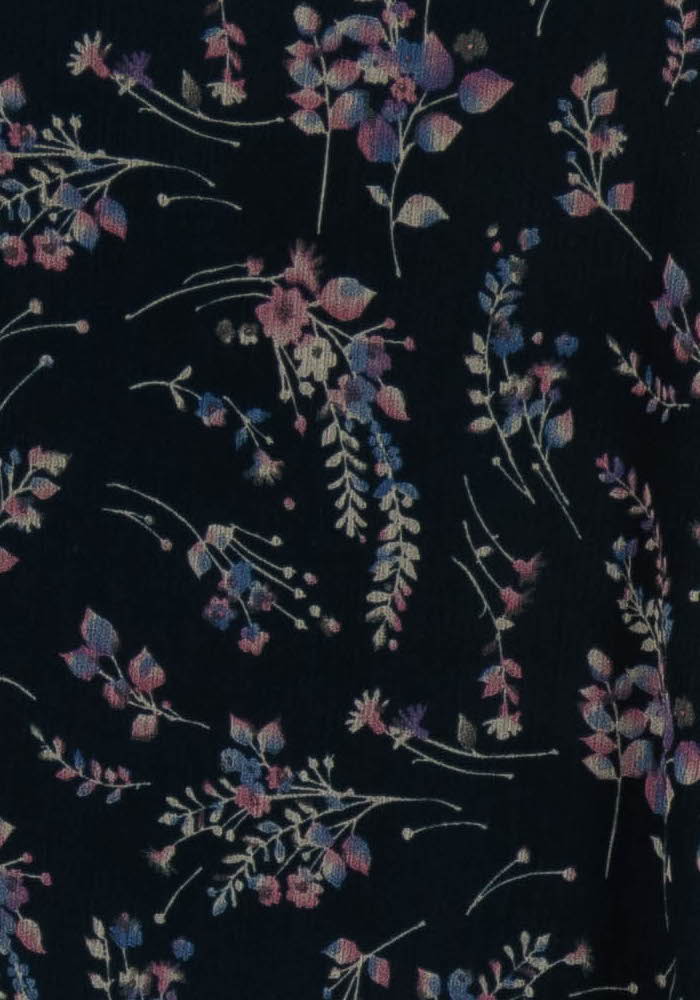 Blouse Fleurie Bleu - Taille M/38 de la marque IKKS | PARAD97297 - Vendu par Paradigme - Image 3