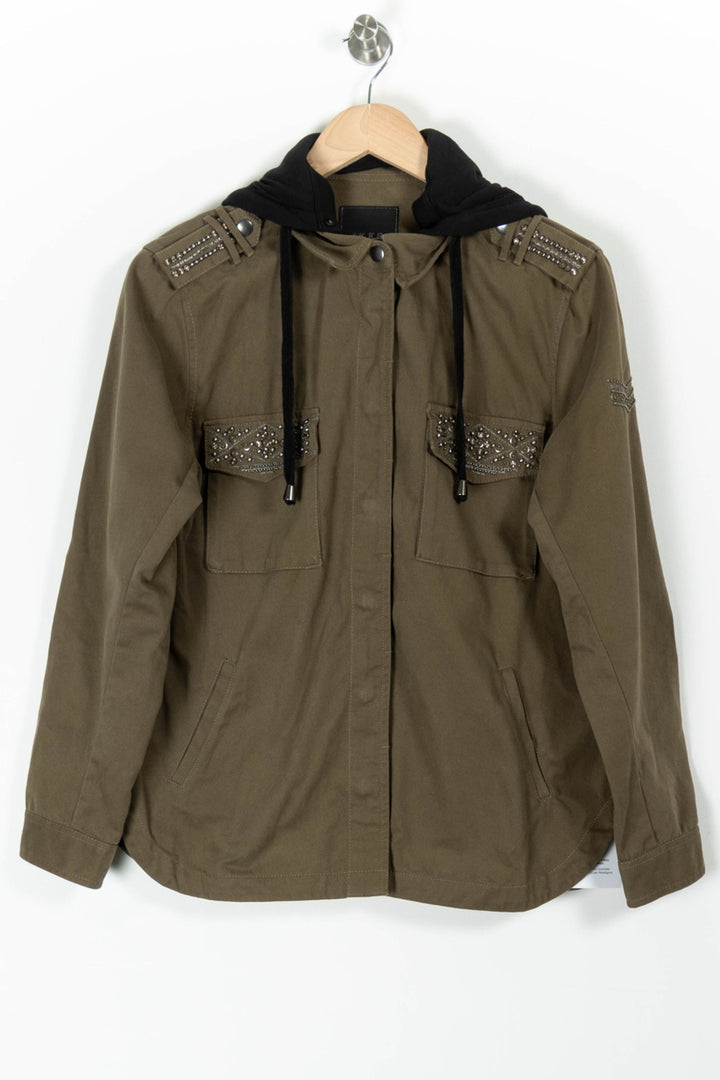 Veste kaki et noire - Taille M/38 de la marque IKKS | PARAD97307 - Vendu par Paradigme - Image 2