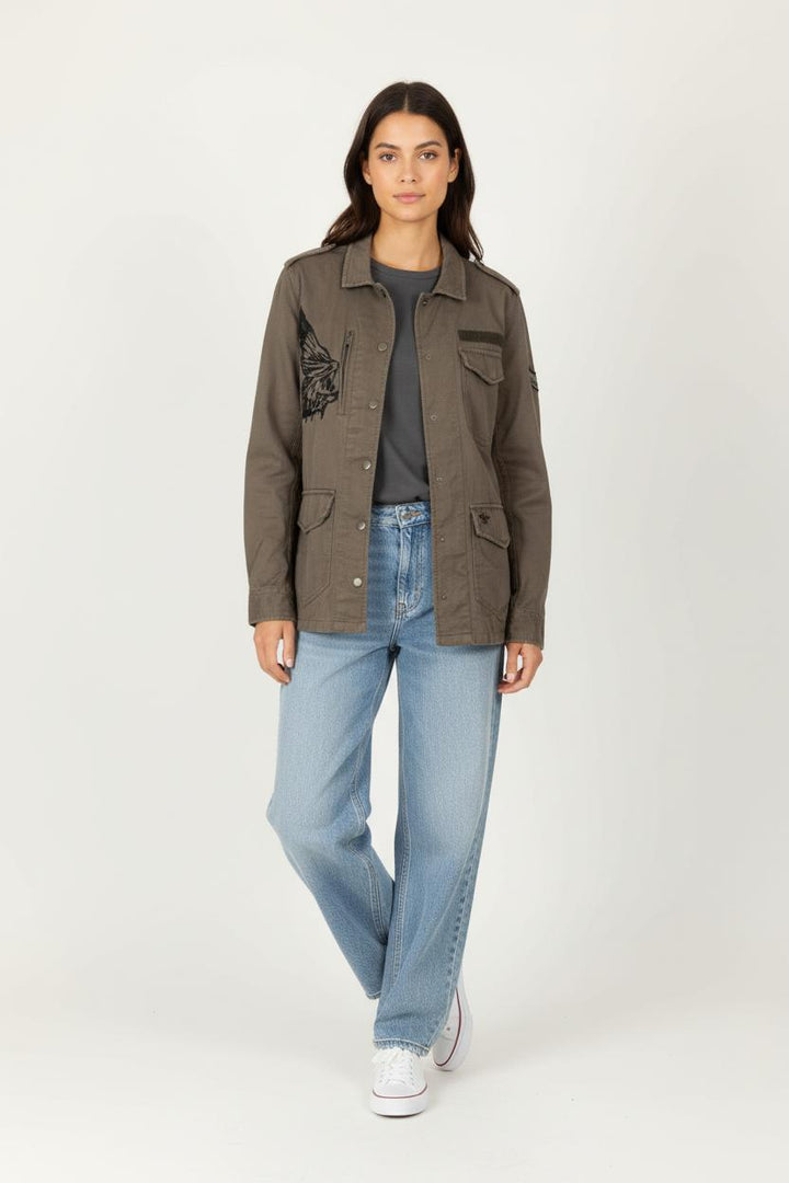 Veste Kaki - Taille M/38 de la marque IKKS | PARAD97308 - Vendu par Paradigme - Image 1