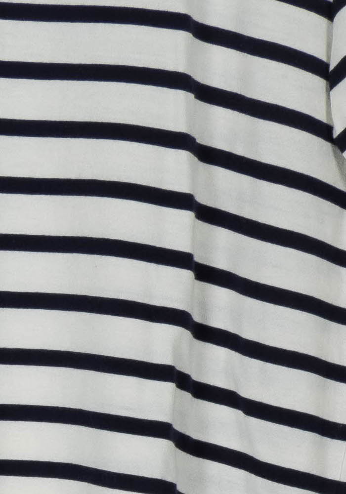 Tee-shirt Blanc et Bleu Marine - Taille M/38 de la marque IKKS | PARAD97309 - Vendu par Paradigme - Image 3