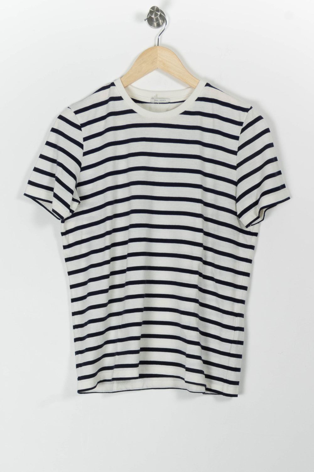 Tee-shirt Blanc et Bleu Marine - Taille M/38 de la marque IKKS | PARAD97309 - Vendu par Paradigme - Image 2
