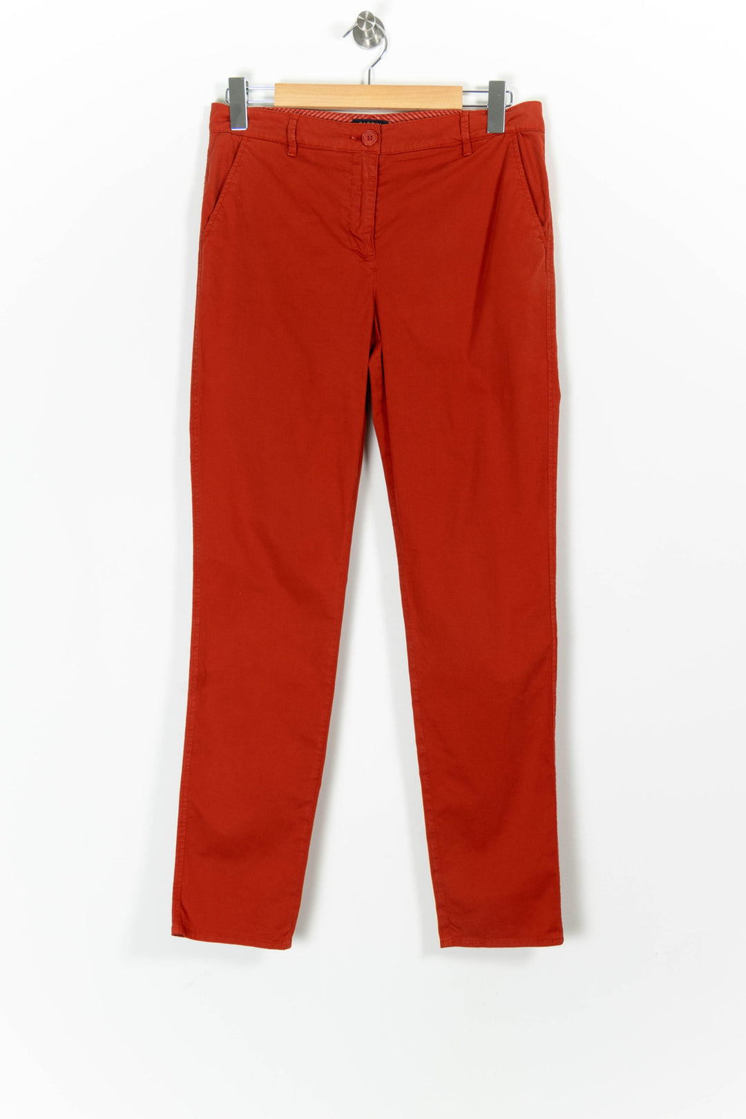 Pantalon Rouge - Taille L/40 de la marque Caroll | PARAD97317 - Vendu par Paradigme - Image 2