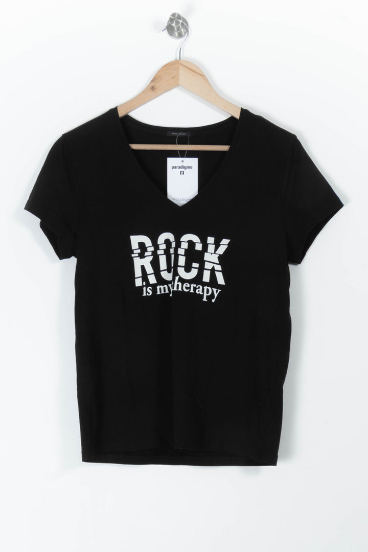 Tee-shirt Noir - Taille L/40 de la marque IKKS | PARAD97318 - Vendu par Paradigme - Image 2