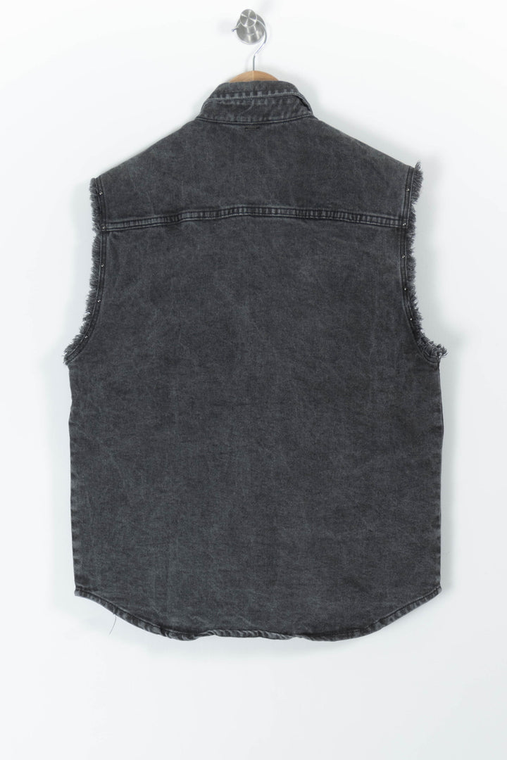 Gilet Sans Manches Gris - Taille M/38 de la marque IKKS | PARAD97319 - Vendu par Paradigme - Image 4