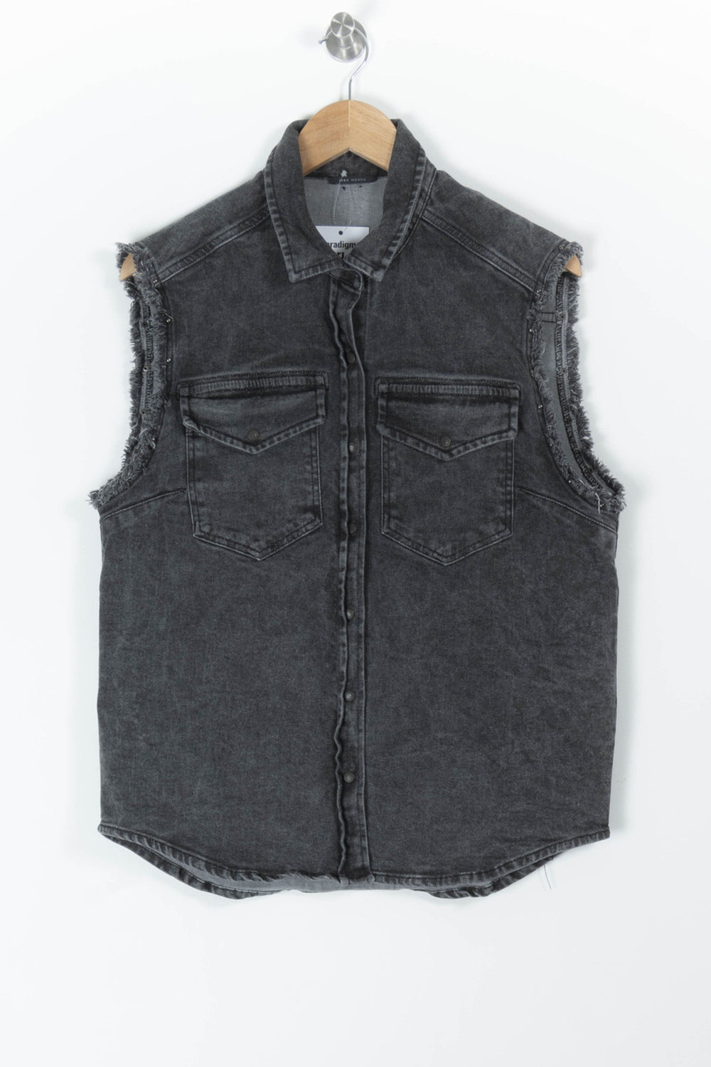 Gilet Sans Manches Gris - Taille M/38 de la marque IKKS | PARAD97319 - Vendu par Paradigme - Image 2