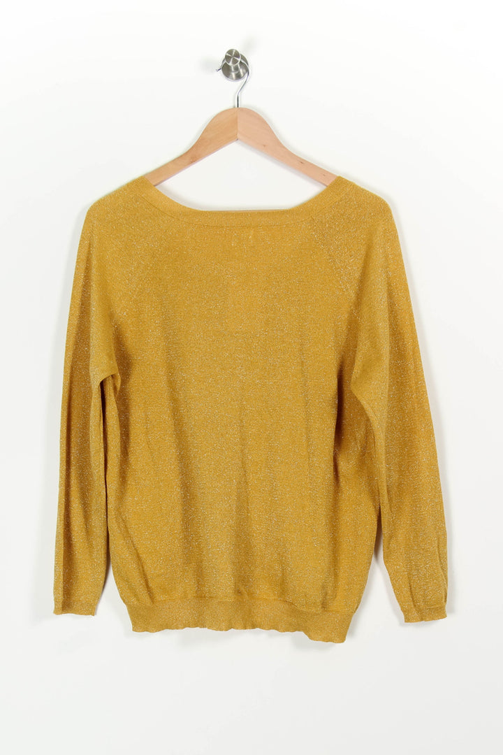 Pull Jaune - Taille S/36 de la marque Des petits hauts | PARAD97320 - Vendu par Paradigme - Image 4