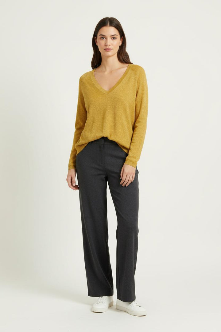 Pull Jaune - Taille S/36 de la marque Des petits hauts | PARAD97320 - Vendu par Paradigme - Image 1