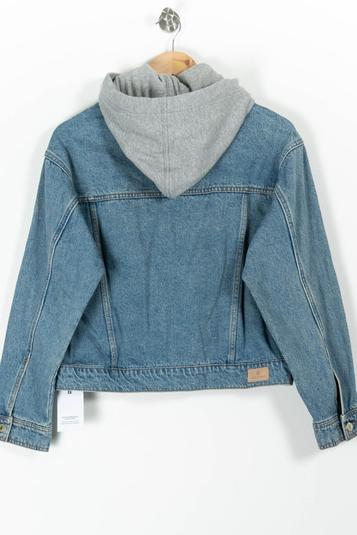 Veste en Jean Bleue et Grise - Taille M/38 de la marque IKKS | PARAD97323 - Vendu par Paradigme - Image 4