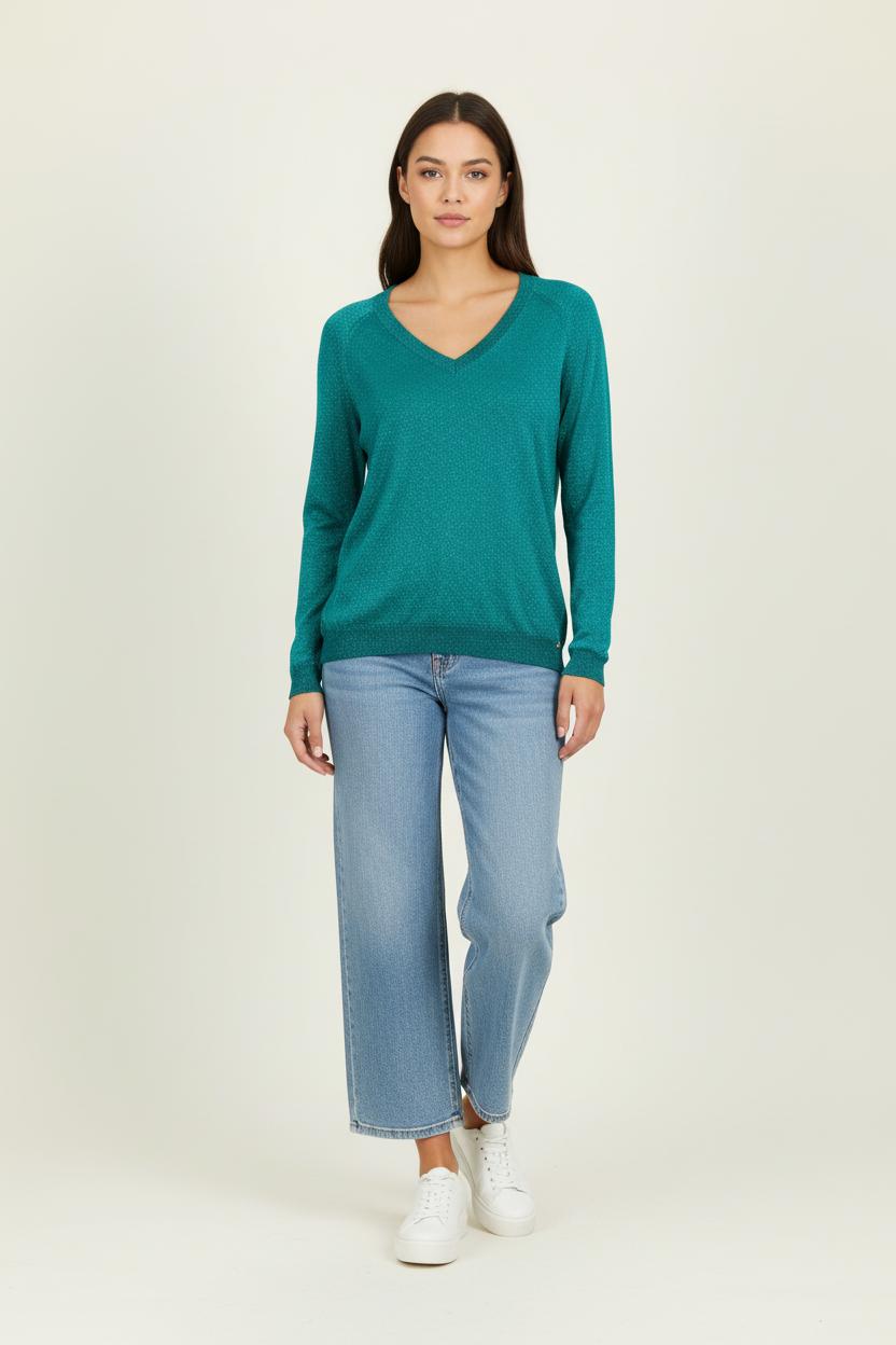 Pull Vert - Taille S/36 de la marque Des petits hauts | PARAD97327 - Vendu par Paradigme - Image 1