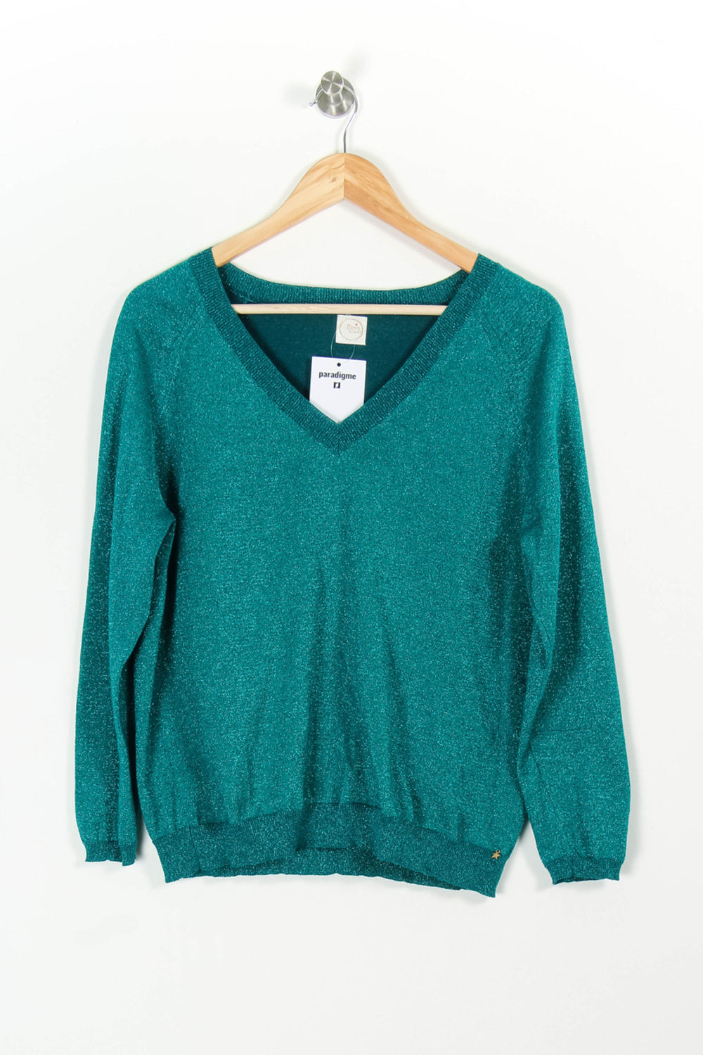 Pull Vert - Taille S/36 de la marque Des petits hauts | PARAD97327 - Vendu par Paradigme - Image 2