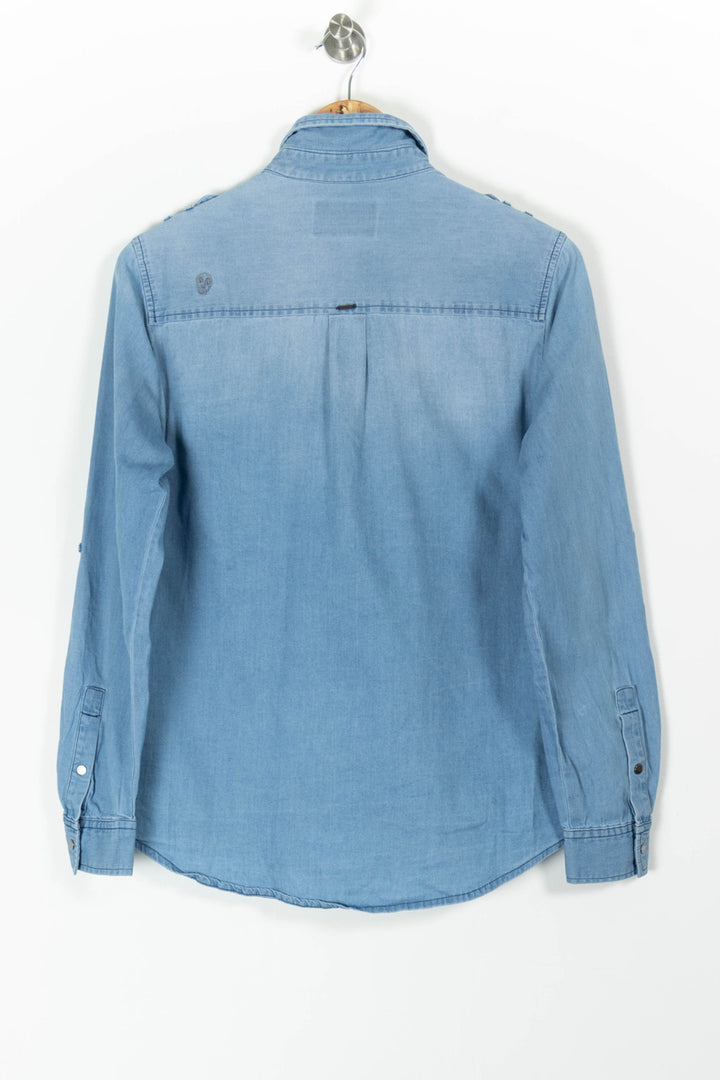 Chemise Bleu - Taille S/36 de la marque IKKS | PARAD97329 - Vendu par Paradigme - Image 4