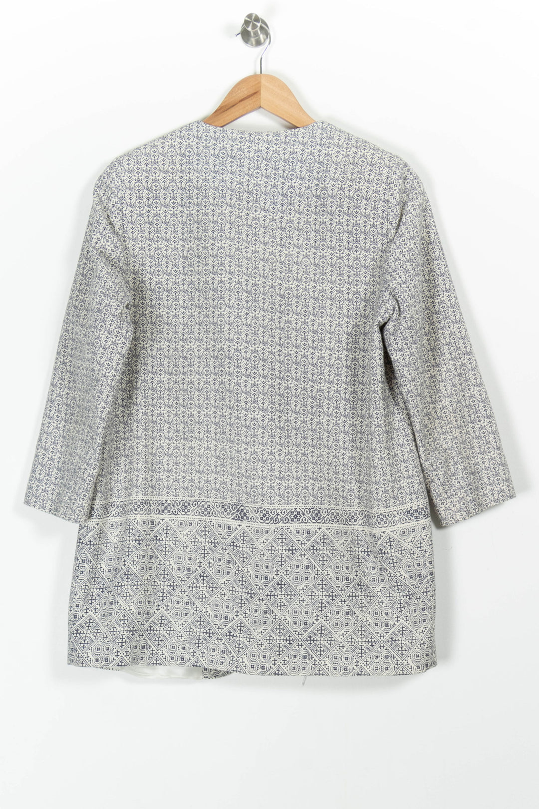Veste Bleu et Blanc - Taille L/40 de la marque Caroll | PARAD97330 - Vendu par Paradigme - Image 4