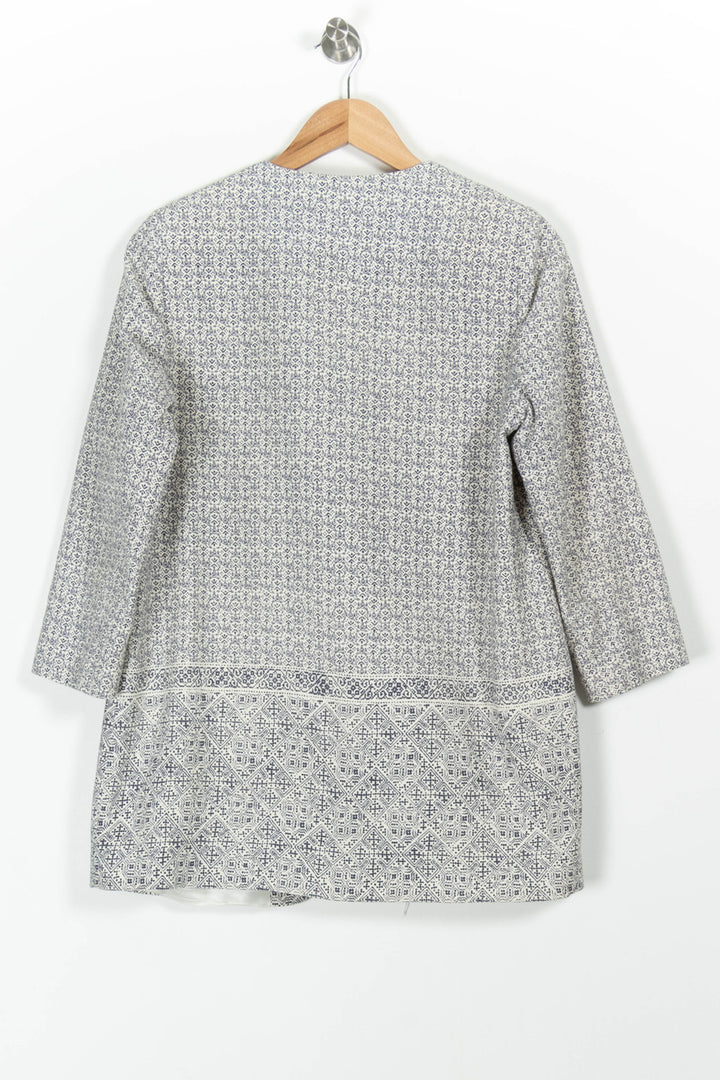 Veste Bleu et Blanc - Taille L/40 de la marque Caroll | PARAD97330 - Vendu par Paradigme - Image 4