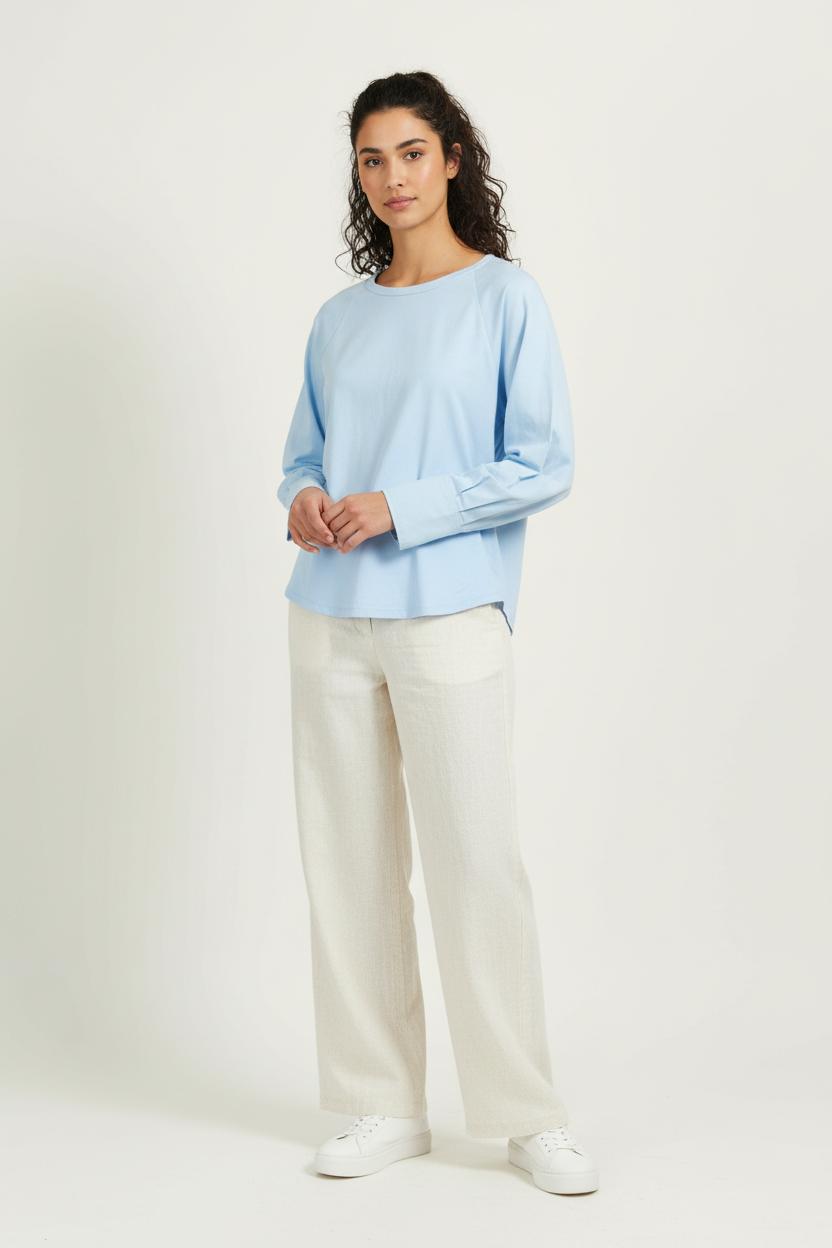Blouse Bleue - Taille S/36 de la marque Claudie Pierlot | PARAD97332 - Vendu par Paradigme - Image 1