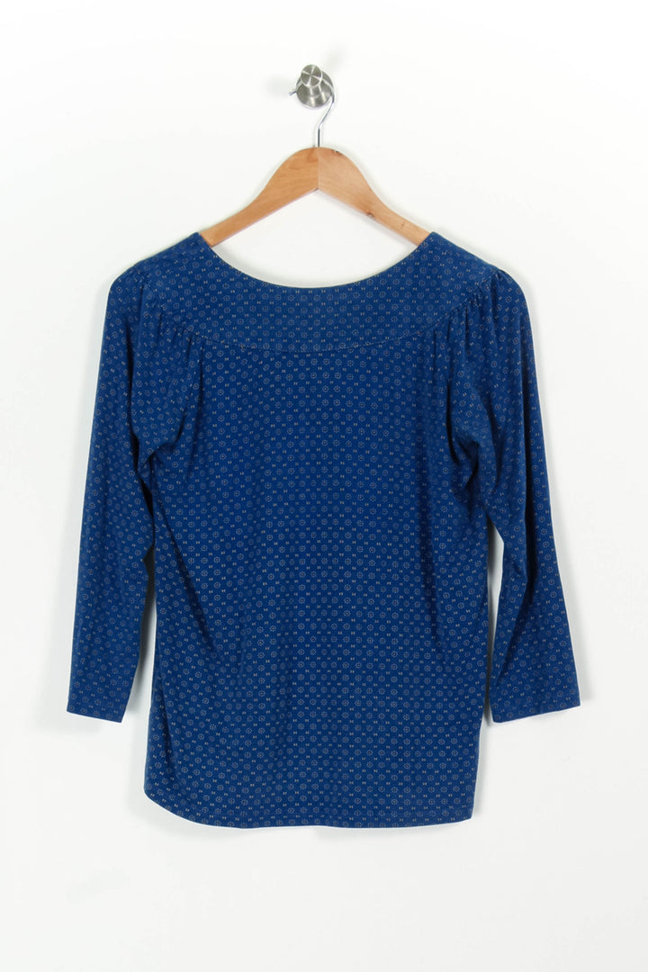 Blouse Bleue - Taille XS/34 de la marque Caroll | PARAD97338 - Vendu par Paradigme - Image 4